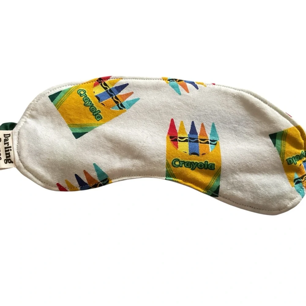 New Crayon Pattern Kids Sleep Mask